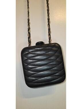 Giorgio Beverly Hills - Quilted Leather Crossbody Shoulder Bag Cube